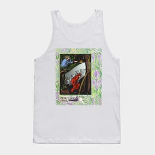 Merlin and Nimue by Beardsley Tank Top